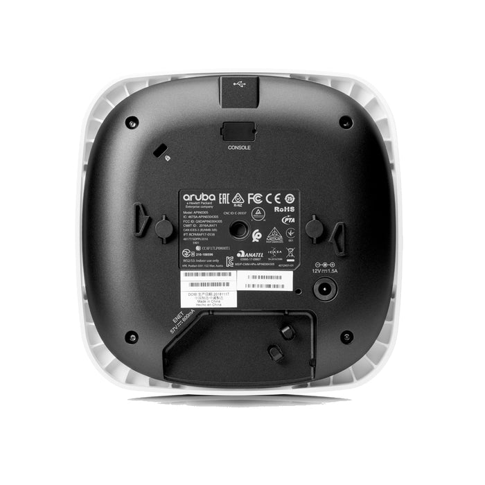 HPE Aruba Instant On AP12 (RW) Indoor AP с DC захранващ адаптер и пакет кабел (EU)