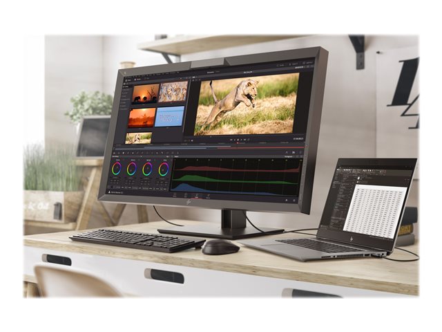 Монитор HP Z32 31,5 инча IPS черна перла против отблясъци 16:9 3840 x 2160 60 Hz 14ms 178/ 178350 нита 1300:1 140 PPI CG:99 1xHDMI2xDP HDCP