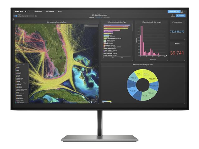 HP Z-Display Z27k 27 инча G3 IPS UHD 16:9 60Hz 1000:1 350cd/m2 5ms HDMI DP Mini DP USB-C
