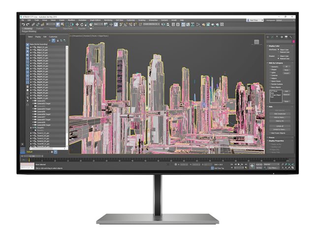 HP Z-Display Z27u G3 27 инча IPS QHD 16:9 1000:1 350cd/m2 5ms HDMI DP USB-C докинг станция USB хъб