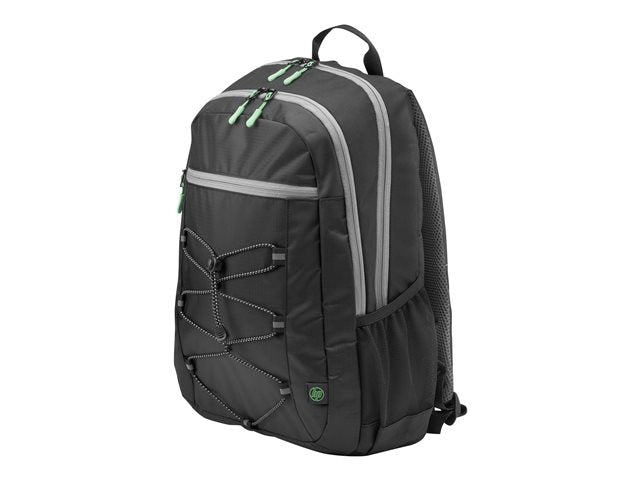Активна раница HP 39,62 см черно/зелено