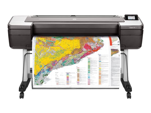HP DesignJet T1700 PostScript 44-инчов широкоформатен принтер цветен мастилено-струен 1118x1676mm 2400x1200dpi 0,55 min/страница LAN USB хост нож