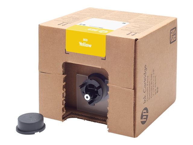 HP 869 3L Yellow PageWide XL Pro Ink Cartridge