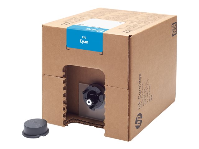 HP 870 5L Cyan PageWide XL Pro Ink Cartridge