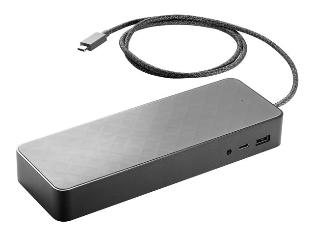 Универсална докинг станция HP USB-C 90w + 4,5 мм и USB сплитер за захранване DisplayLink