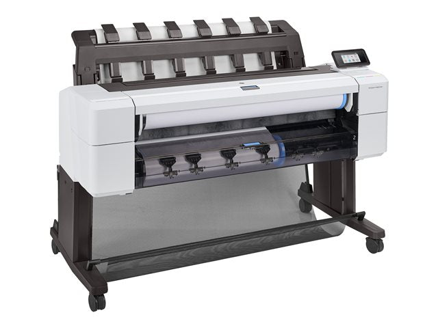 HP DesignJet T1600dr 36-инчов широкоформатен принтер цветен мастилено-струен ролка 91,4 см x 91,4 м 914 x 1219 мм 3 стр./мин капацитет: 2 ролки LAN нож