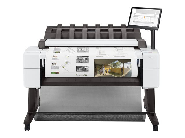 HP DesignJet T2600 PostScript 36 инча MFP цветно мастилено-струйно 914x8000mm 610x15000mm Ролка 91.4cmx91.4 m 914x1219mm 0.32 min/страница 1 ролка LA