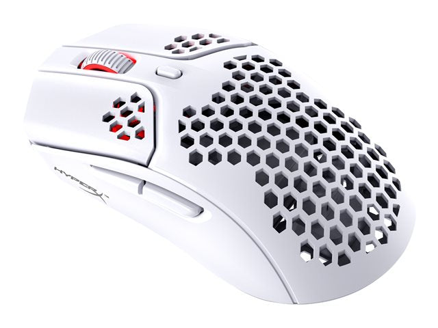 Безжична бяла игрална мишка HP HyperX Pulsefire Haste