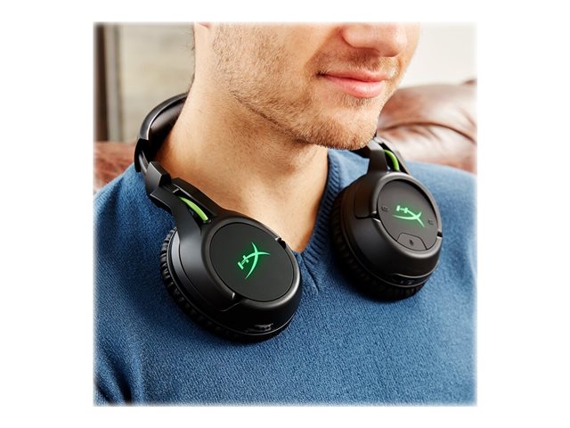 HP HyperX CloudX Flight безжични черни слушалки за игри