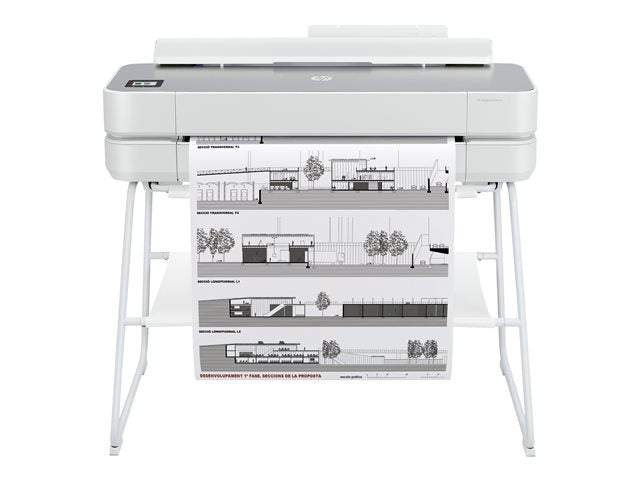 HP DesignJet Studio Steel Edition 24-инчов широкоформатен принтер цветен мастилено-струен ролка 61cmx45.7m 279x610mm 0.43 min/page USB LAN Wi-Fi