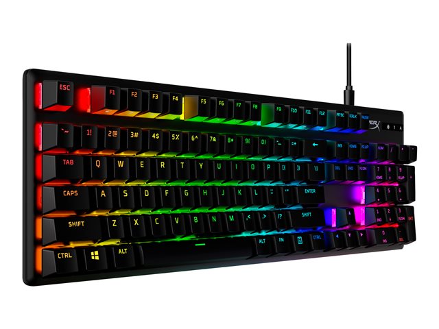 Механична игрална клавиатура HP HyperX Alloy Origins PBT RGB осветление
