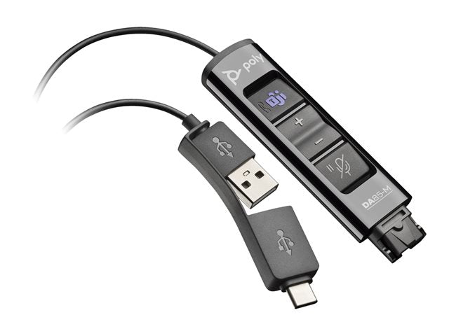 HP Poly DA85-M звукова карта USB за лаптоп Victus от HP 16 лаптоп 14 15 17 Pavilion Plus лаптоп 14 16