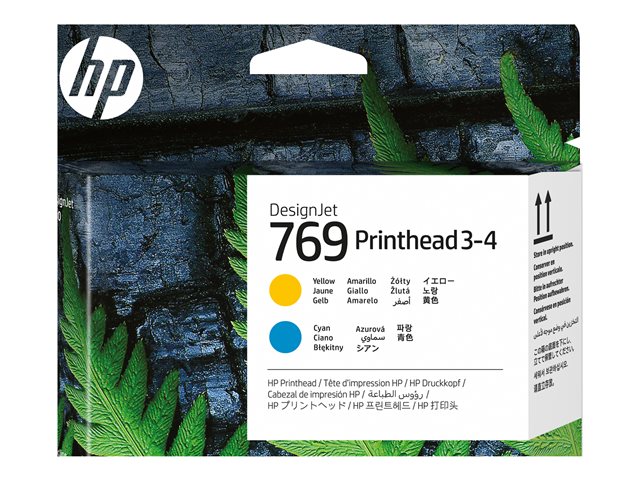 Печатаща глава HP 769 Yellow Cyan 3-4 DesignJet