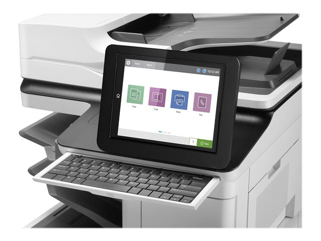 HP LaserJet Enterprise Flow MFP M636z MFP Mono B/W laser 216x864mm A4 71ppmcopy 71ppmprint 650 sheets LAN Wi-Fi USB Bluetooth