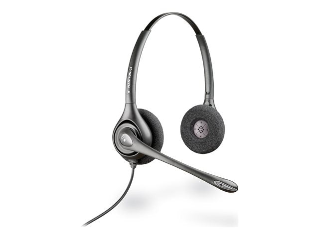 HP Poly HW261N Supraplus бинаурални двойни слушалки + калъф TAA