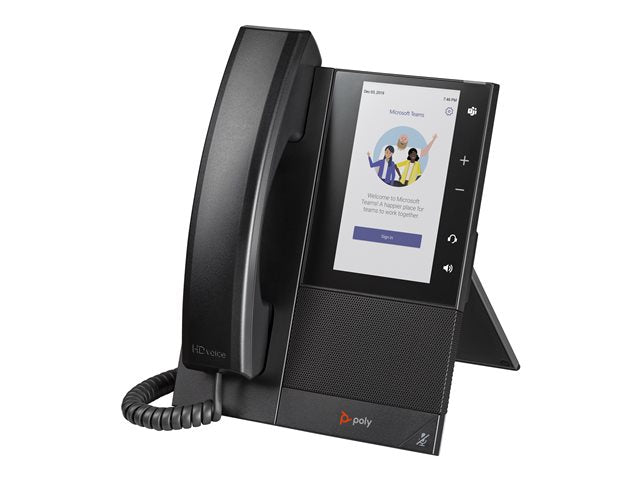 HP Poly CCX 505 Business Media Phone за Microsoft Teams и PoE активиран