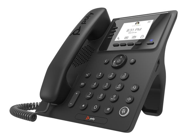 HP Poly CCX 350 Business Media Phone за Microsoft Teams и PoE-активиран WW