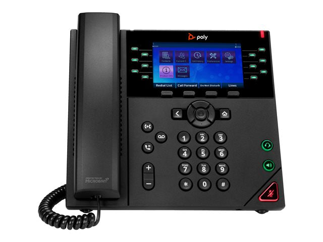 HP Poly OBi VVX 450 12-линий IP телефон и PoE активиран