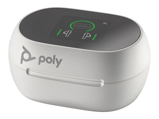 HP Poly Voyager Free 60+ UC бял сензорен калъф за зареждане за BT700 USB-A адаптер