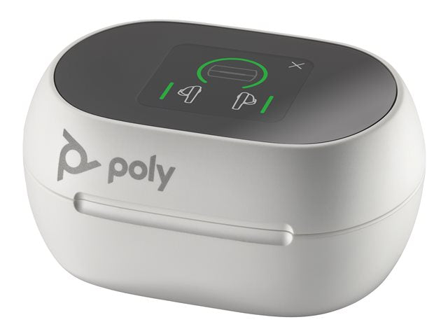 HP Poly Voyager Free 60/60+ Microsoft Teams Certified White Earbuds 2 бр.