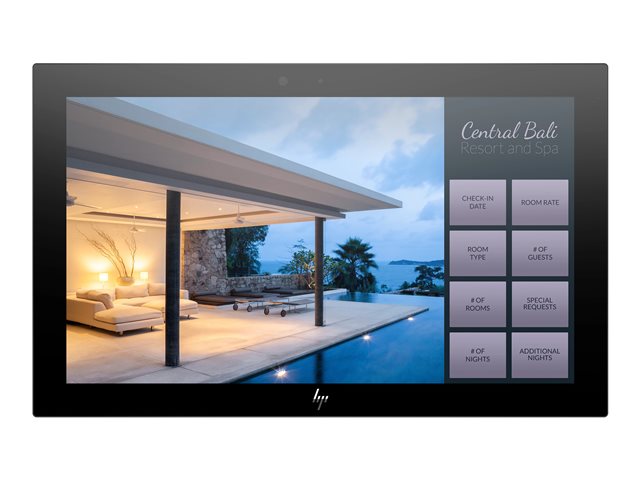 HP Engage 16t FHD четец на магнитни ленти без стойка + без VESA монитор