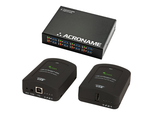 HP Poly BYOD Pack CAT5e Extender USB Switch Hub3+ ABB