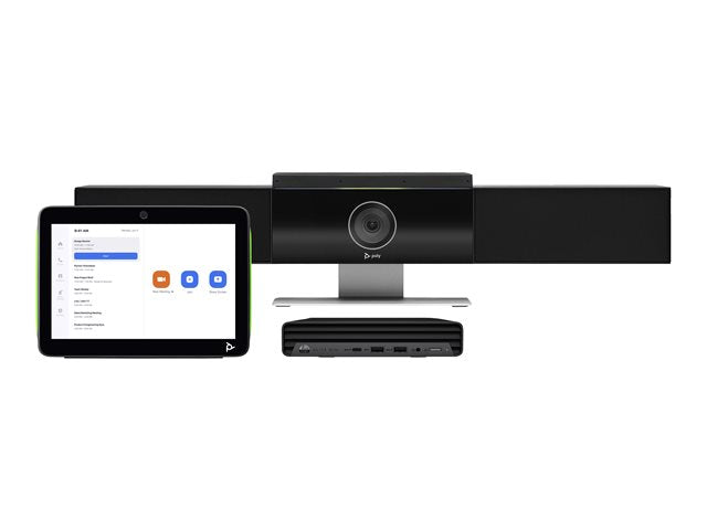 HP Poly Zoom Room Base Kit HP Mini PC w/TC10 (ABB)