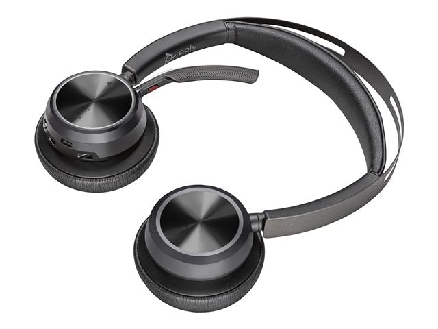 Слушалки HP Poly Voyager Focus 2 USB-CC + USB-C/A адаптер SmartBuy