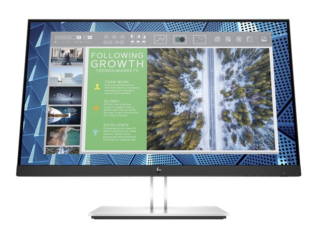 HP E24q G4 24 инча IPS QHD 2560x1440 16:9 Display Port HDMI VGA 5xUSB 3г.