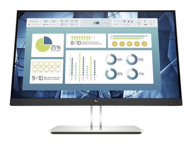 HP E22 G4 21,5 инча IPS FHD 1920x1080 16:9 Display Port HDMI VGA 1xUSB-C 4xUSB-A 3г.