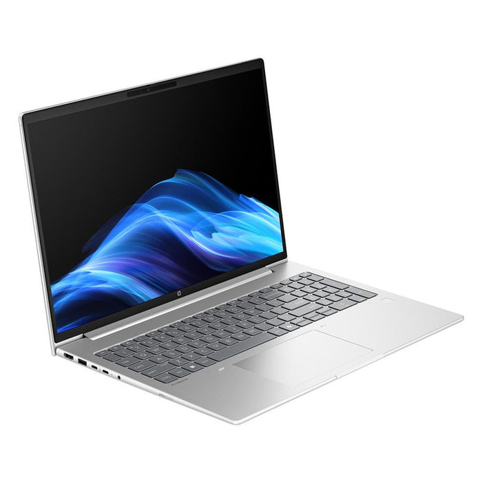 HP ProBook 4 G1iR 16" Pike Silver, Core 5 120U(до 5Ghz/12MB/10C), 16" WUXGA AG 300nits, 16GB 5600Mhz 1DIMM, 512MB PCIe SSD, WiFi 6E + BT 5.3, FPR, Backlit Kbd, 3C Batt, Win 11 Pro, 3Y Offsite