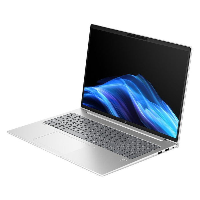 HP ProBook 4 G1iR 16" Pike Silver, Core 7 150U (до 5.4Ghz/12MB/10C), 16" WUXGA AG 300nits, 16GB 5600Mhz 1DIMM, 512MB PCIe SSD, WiFi 6E + BT 5.3, FPR, Backlit Kbd, 3C Batt, Win 11 Pro, 3Y Offsite