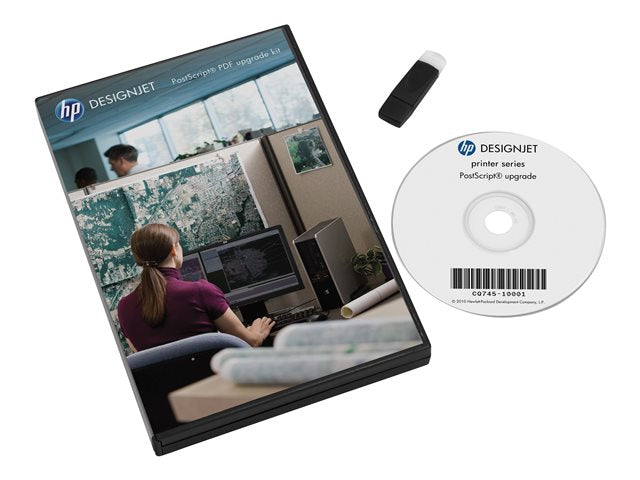 HP DesignJet PostScript/PDF комплект за надстройка