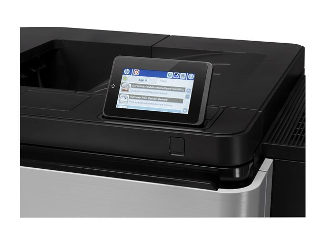 HP LaserJet Enterprise M806dn Printer Mono B/W Duplex laser A3 1200x1200dpi 56ppm капацитет: 1100 листа USB 2.0 LAN USB хост