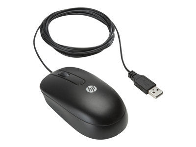 HP H4B81AA HP H4B81AA 3 бутона USB лазерна мишка, 1000dpi, черна, 1г.