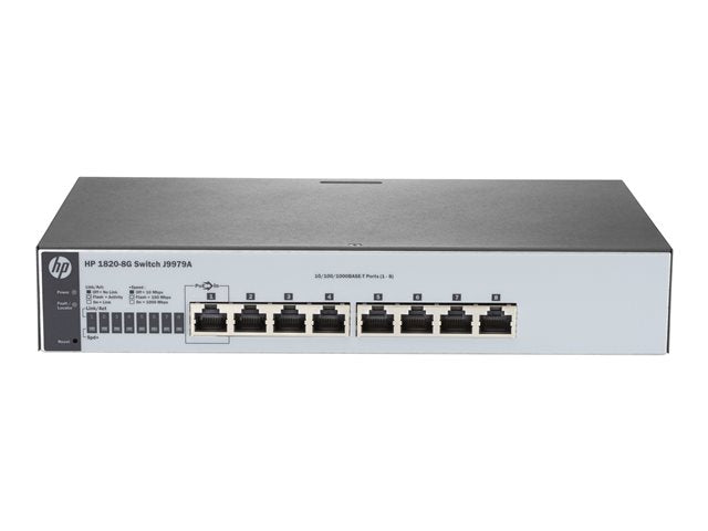 HPE HPN Switch 1820-8G 8 x 10/100/1000 порта