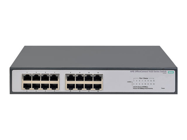 HPE HPN Switch 1420-16G 16RJ-45 авто 10/100/1000 порта