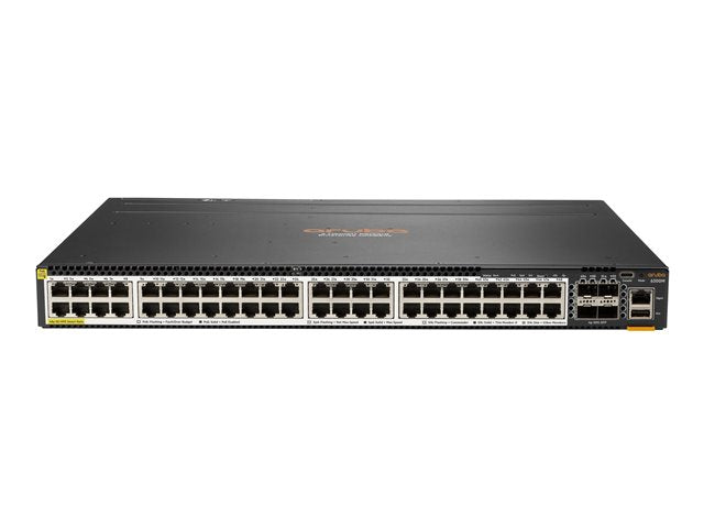 HPE Aruba 6300M Switch 48-port Smart Rate 1/2.5/5GbE Class 6 PoE и 4-port SFP56