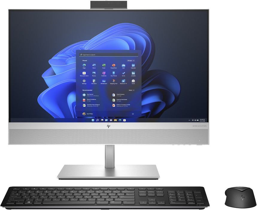 HP EliteOne 840 G9 Intel® Core™ i5 i5-13500 60,5 cm (23,8") 1920 x 1080 px Сензорен екран 16 GB DDR5-SDRAM 512 GB SSD All-in-One PC Windows 11 Pro Wi-Fi 6E (802.11ax) Сребрист
