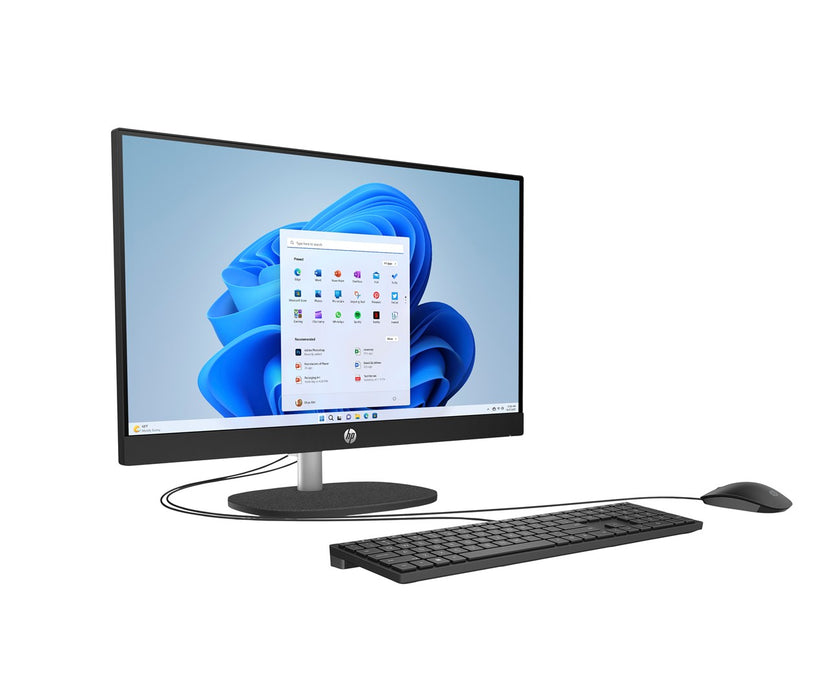 HP 24-cr0332nw AMD Ryzen™ 7 7730U 60,5 cm (23,8") 1920 x 1080 px All-in-One PC 16 GB DDR4-SDRAM 512 GB SSD Windows 11 Home Wi-Fi 6 (802.11ax) Бял