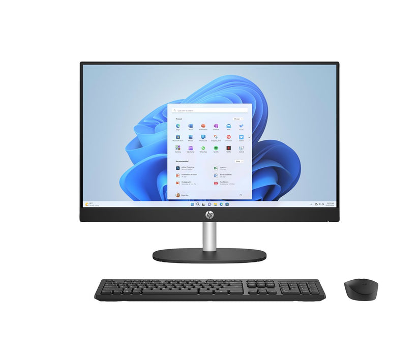 HP 24-cr0332nw AMD Ryzen™ 7 7730U 60,5 cm (23,8") 1920 x 1080 px All-in-One PC 16 GB DDR4-SDRAM 512 GB SSD Windows 11 Home Wi-Fi 6 (802.11ax) Бял