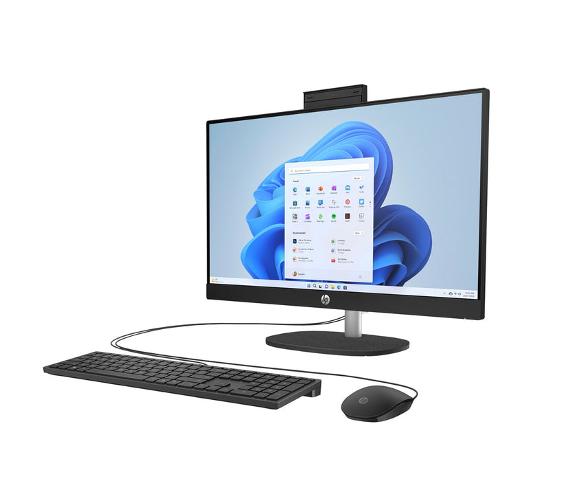 HP 24-cr0332nw AMD Ryzen™ 7 7730U 60,5 cm (23,8") 1920 x 1080 px All-in-One PC 16 GB DDR4-SDRAM 512 GB SSD Windows 11 Home Wi-Fi 6 (802.11ax) Бял