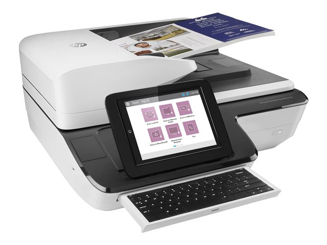 HP ScanJet Enterprise Flow N9120 fn2 Плосък скенер за документи: CCD/ADF: CIS Duplex 297x864mm 600x600dpi 120ppm ADF 20000s/d LAN