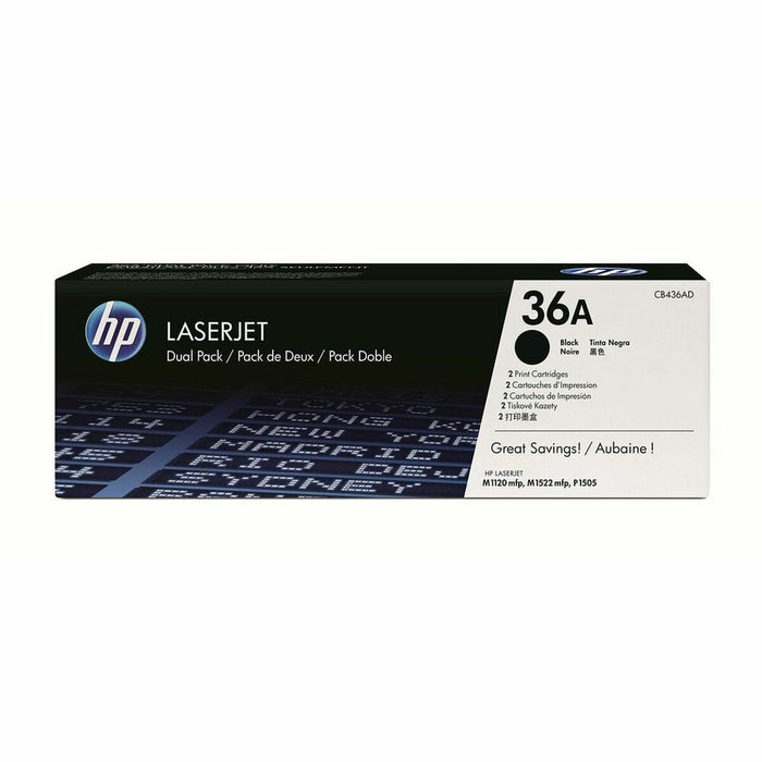 Oригинален тонер HP CB436AD Черен