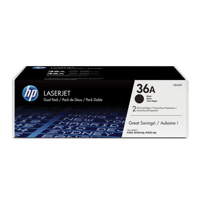 Oригинален тонер HP CB436AD Черен