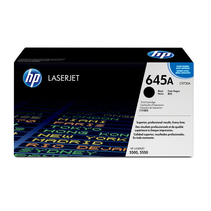 Oригинален тонер HP 645A Черен