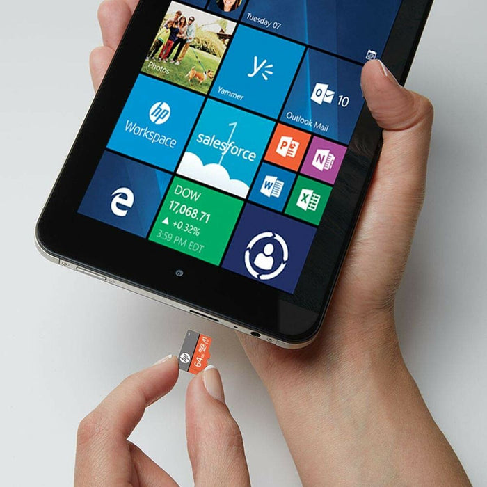 Mикро SD карта памет с адаптер HP HFUD064-1V31A 64 GB