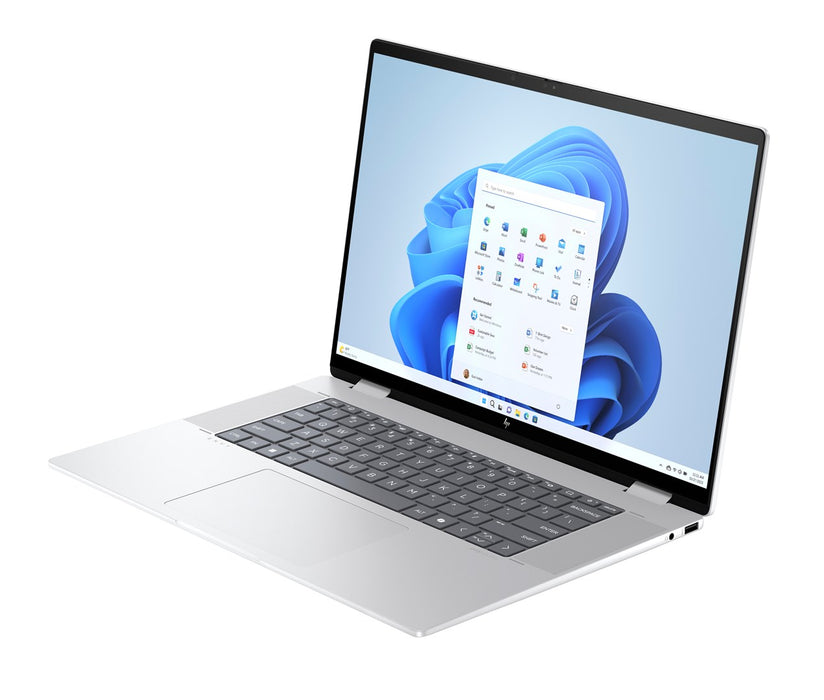 HP ENVY x360 16-ac0013dx Intel Core Ultra 5 125U Hybrid (2-in-1) 40,6 cm (16") WUXGA сензорен екран 16 GB LPDDR5-SDRAM 512 GB SSD Wi-Fi 6E (802.11ax) Windows 11 Home AI PC Сребрист Нов преопакован/преопакован