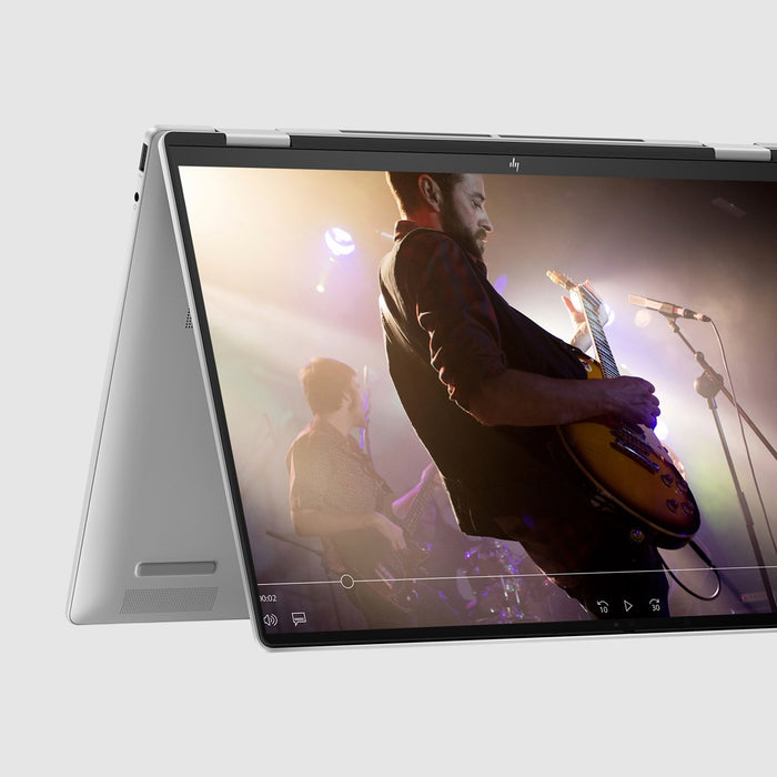 HP ENVY x360 16-ac0013dx Intel Core Ultra 5 125U Hybrid (2-in-1) 40,6 cm (16") WUXGA сензорен екран 16 GB LPDDR5-SDRAM 512 GB SSD Wi-Fi 6E (802.11ax) Windows 11 Home AI PC Сребрист Нов преопакован/преопакован