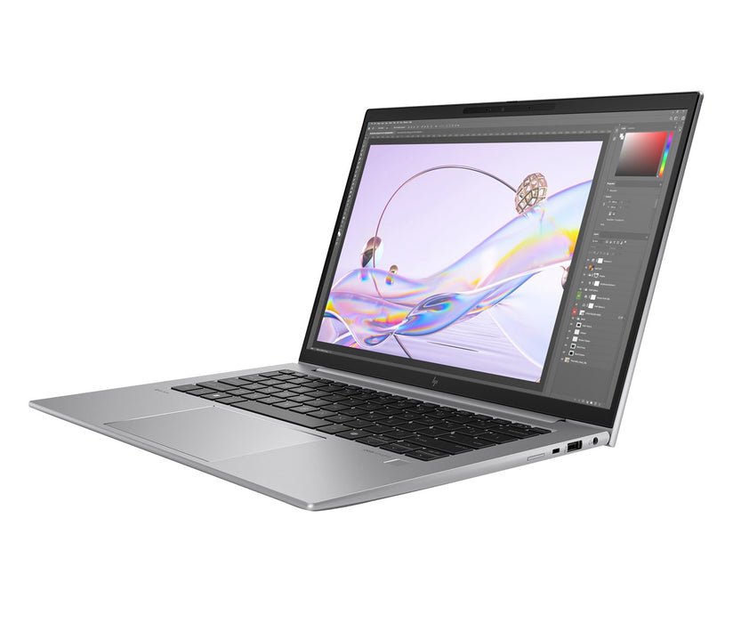 HP ZBook Firefly G11 A AMD Ryzen™ 5 8640HS Мобилна работна станция 35,6 cm (14") WUXGA 16 GB DDR5-SDRAM 1 TB SSD Wi-Fi 6E (802.11ax) Windows 11 Pro AI PC Сив